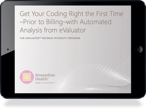 Automated Pre Bill Coding Optimization Guide Streamline Health